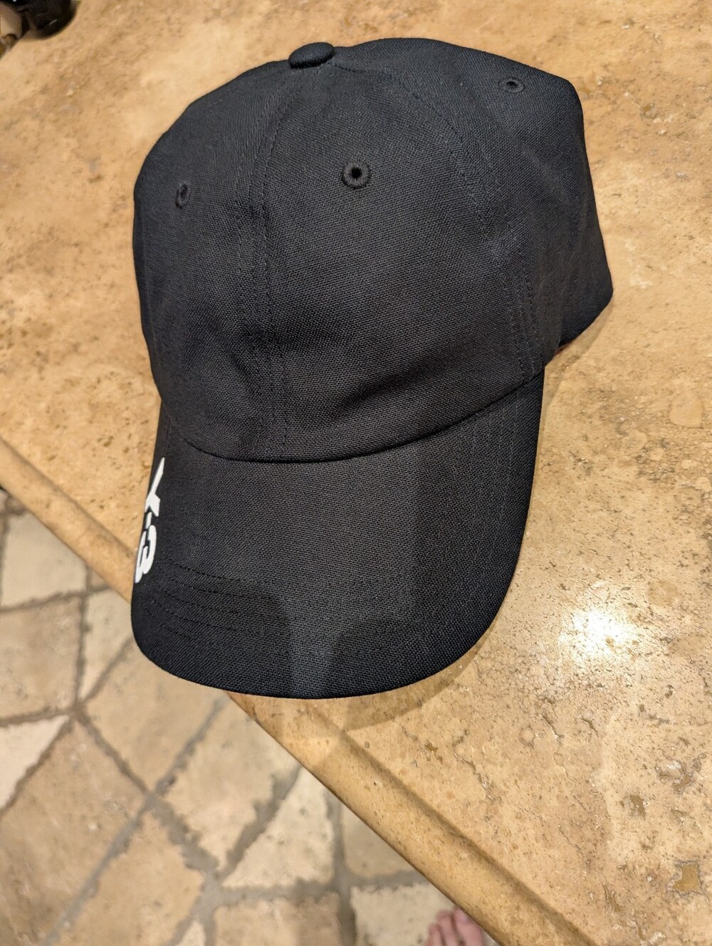 NWOT Y-3 Adidas Yohji Yamamoto 2020 CH1 Cap Hat GK3127 Deadstock Black Archive - Picture 14 of 14